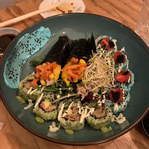 2nd round  at Plant Based Sushi in Amsterdam
