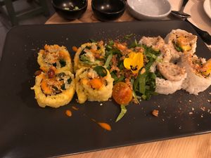 Gang 3 at Plant Based Sushi in Amsterdam