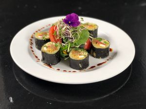 Yummm at Plant Based Sushi in Amsterdam
