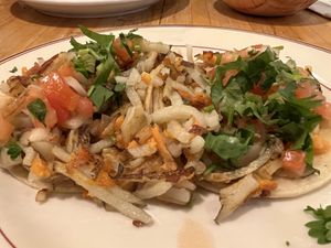 Potato tacos at Viva Mexicana in Sebastopol