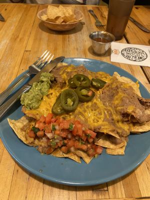 vegan nachos❤️‍🔥 at Viva Mexicana in Sebastopol