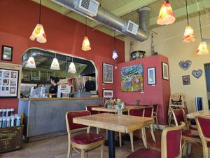 Lively interior at Viva Mexicana in Sebastopol