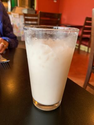 Vegan horchata  at Viva Mexicana in Sebastopol