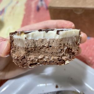 Triple chocolate tartelette at Marjhan Culinaria Vegana in Porto Alegre