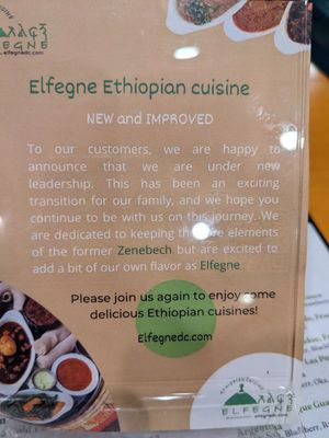 New ownership info at Elfegne in Washington