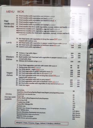  at Hot Wok City in Bergen