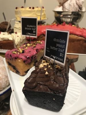 Vegan Chocolate Peanutbutter Mini Loaf at Purebread in Whistler