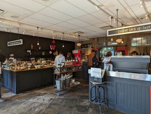 Inside at Purebread in Whistler
