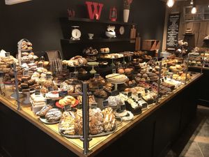 A lot of vegan treats! at Purebread in Whistler