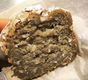 Vegan banana loaf  at Purebread in Whistler