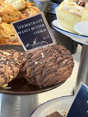 Vegan Chocolate Peanut Butter Cookie  at Purebread - W Broadway in Vancouver
