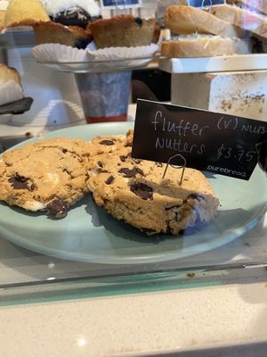 Vegan Fluffer Nutters  at Purebread - W Broadway in Vancouver