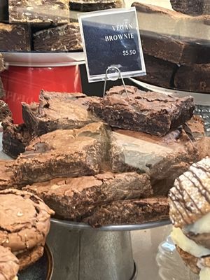 Vegan Brownie   at Purebread - W Broadway in Vancouver