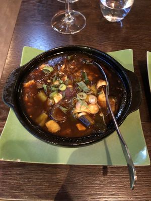 Mapo Tofu Hot Pot  at Soya in Bergen