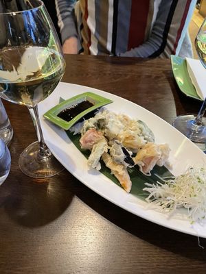 Tempura veg  at Soya in Bergen