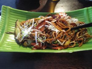 Udon noodles at Soya in Bergen