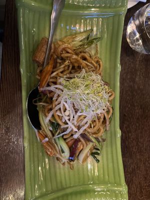Vegetarian Udon Noodles  at Soya in Bergen