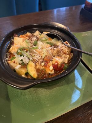 Mapo tofu (vegan & GF)   at Soya in Bergen