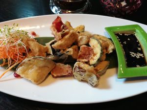 Mix tempura at Soya in Bergen