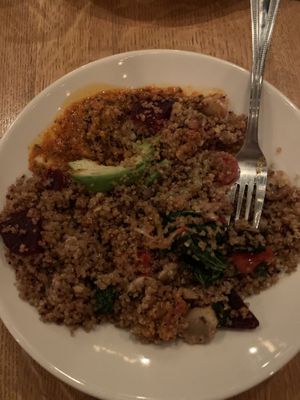 Quinoa Bowl (so amazing!) at The Local in Boone