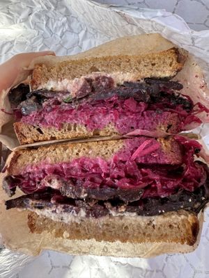 Farewell beet Rueben 😭  at Fermenter in Portland