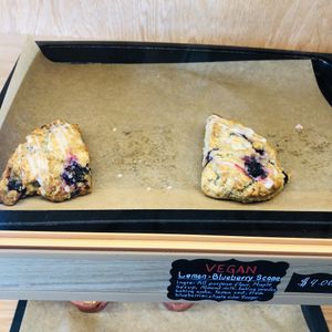 Vegan Scones at Natural World Market & Cafe in Redondo Beach