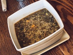 Lentil Soup at Natural World Market & Cafe in Redondo Beach