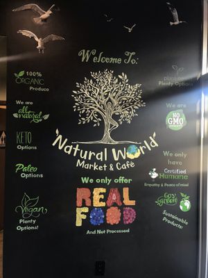 Good vibes  at Natural World Market & Cafe in Redondo Beach