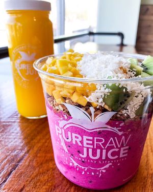 At Pure Raw Juice, We offer a wide variety of plant-based menu items to Fuel Your Healthy Lifestyle!  at Pure Raw Juice - Hampden in Baltimore