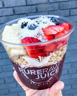 At Pure Raw Juice, We offer a wide variety of plant-based menu items to Fuel Your Healthy Lifestyle!  at Pure Raw Juice - Hampden in Baltimore