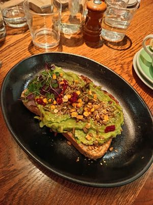 Avocado toast. at Beatrix in Oakbrook Terrace