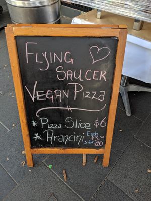 Flying Saucer Pizza, Summer Hill at Flying Saucer Vegan Pizza in Summer Hill