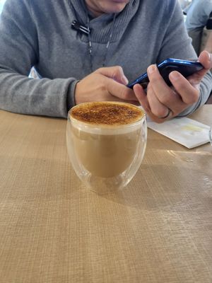 Ginger oat latte at Little Tree Food 小小樹食 - Xiǎo Xiǎo Shù Shí in Taipei