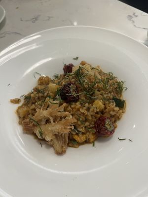 Sichuan vegetable risotto (adjusted without dairy)  at Little Tree Food 小小樹食 - Xiǎo Xiǎo Shù Shí in Taipei