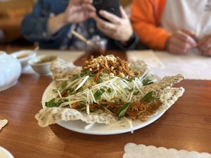 Papaya salad  at Hoa Sen Vegetarian Restaurant in Garden Grove