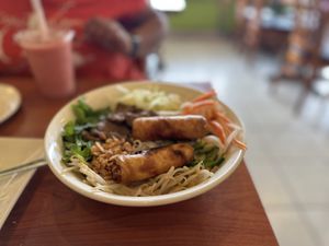 Vermicelli   at Hoa Sen Vegetarian Restaurant in Garden Grove