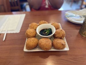 Fried Tofuu  at Hoa Sen Vegetarian Restaurant in Garden Grove