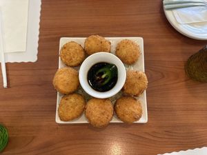 Fried tofuu  at Hoa Sen Vegetarian Restaurant in Garden Grove