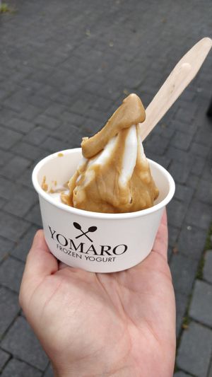 XS with peanut butter sauce at YOMARO in Krefeld