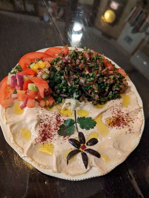 Hummus at Wardah in Jeju