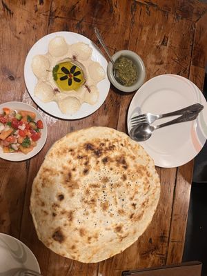 Hummus  at Wardah in Jeju
