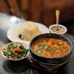 Vegan Fasolia & Flat Bread / Rice at Wardah in Jeju
