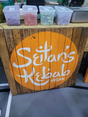 Seitan's Kebab Stall at Seitan's Kebab in Manchester