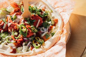 Tandoori Kebab at Seitan's Kebab in Manchester