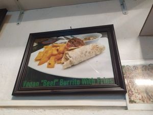 I visited the restaurant from the suggestion of a Russian vegan girl. She recommended many food especially burrito but I forgot to ordered it T_T It is sad that I cannot eat with h at Filthy Vegan in Ho Chi Minh City