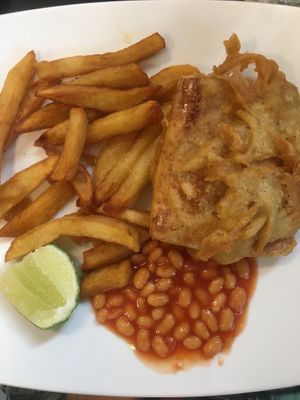 Tofish and chips at Filthy Vegan in Ho Chi Minh City