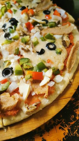 Pizzza at Filthy Vegan in Ho Chi Minh City