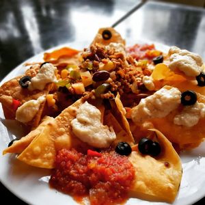 Nachos at Filthy Vegan in Ho Chi Minh City