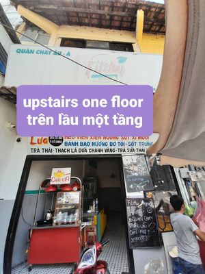 Outside at Filthy Vegan in Ho Chi Minh City