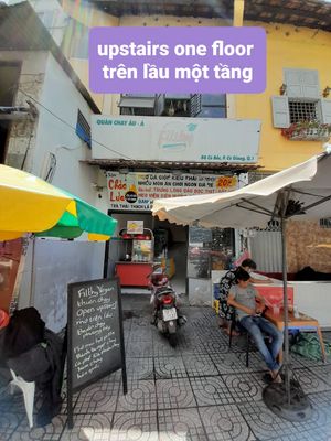 Outside at Filthy Vegan in Ho Chi Minh City